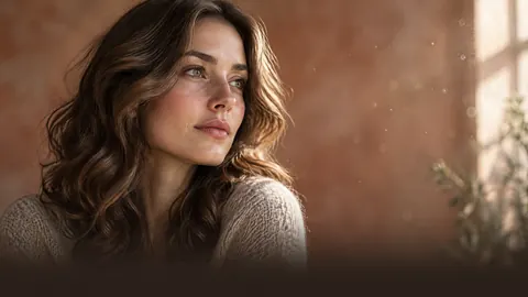 Woman by Warm Window