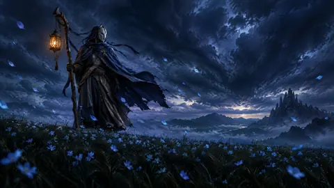 Masked Guardian Before Castle