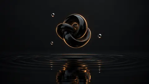 Black Glass Knot Pool