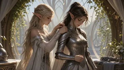 Elf Warriors in Vine Hall