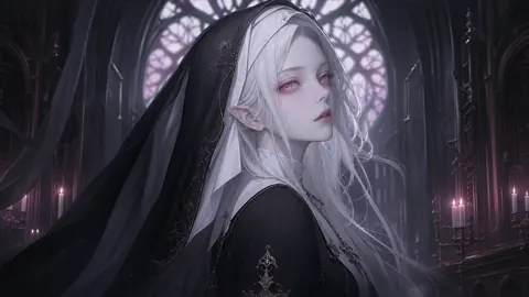 Albino Vampire Nun Cathedral