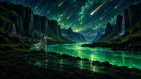 Cloaked Pilgrim by Emerald River