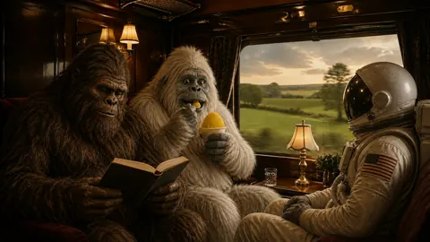 Lamplit Carriage Companions live wallpaper