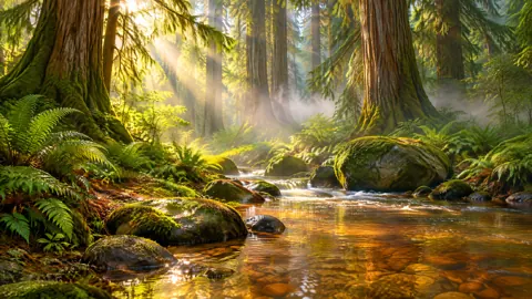 Amber Creek in Cedar Forest