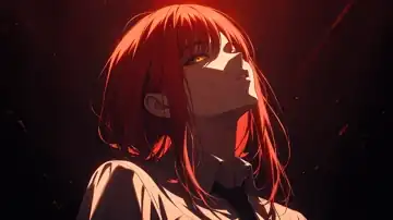 Crimson Upward Gaze live wallpaper