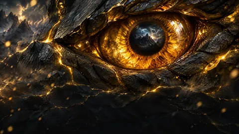Crystalline Eye in Stone