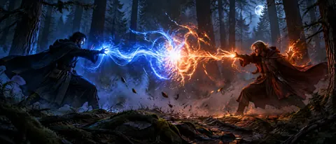 Sorcerers' Moonlit Magic Duel