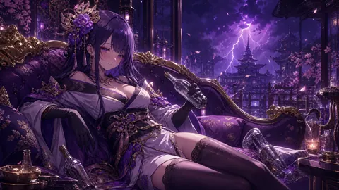 Thunder Empress Repose live wallpaper