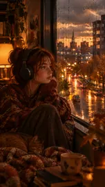 Redhead by Rainy Window