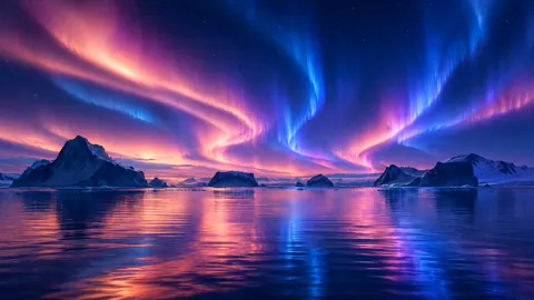 Auroras Over Polar Bay