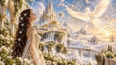 Woman and Phoenix Celestial City