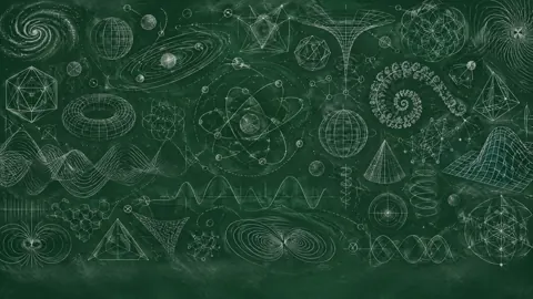 Chalkboard Science Diagrams