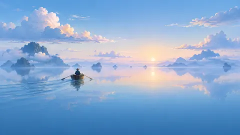 Traveler Rowing Blue Lagoon