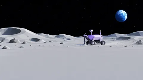 Lavender Moon Drill Rover