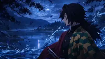 Moonlit Water Breathing live wallpaper