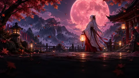 Shrine Keeper Under Rose Moon