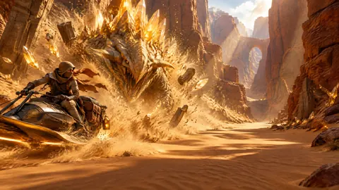 Masked Courier and Sand Beast