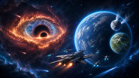 Black Hole Eye Nebula