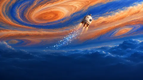 Atmospheric Probe Through Cloud Bands