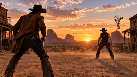 Cowboys at Sunset Standoff