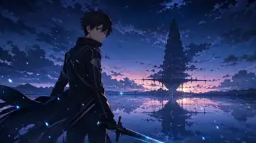 Twilight Sword Reflections live wallpaper