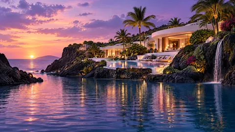Tropical Cove Villa Sunset