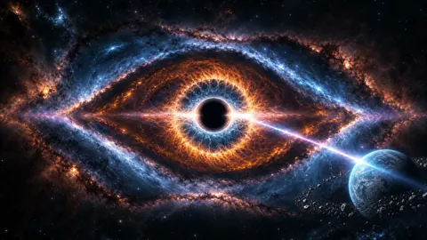 Cosmic Eye Black Hole