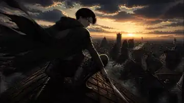 Brooding Rooftop Vigil live wallpaper