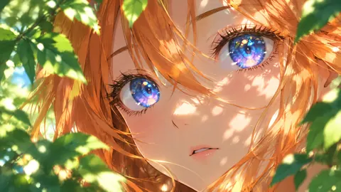 Orange-Haired Girl in Sunlight