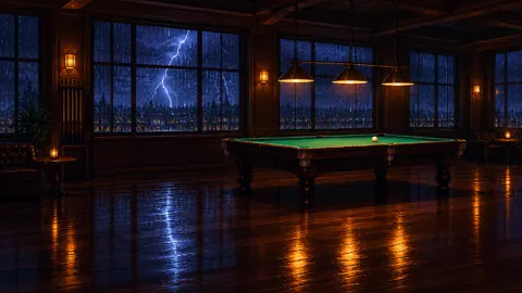 Billiards Hall Thunderstorm