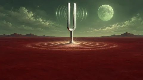 Silver Tuning Fork Plain