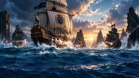 Royal Carrack Sea Battle