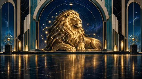 Golden Celestial Lion Observatory
