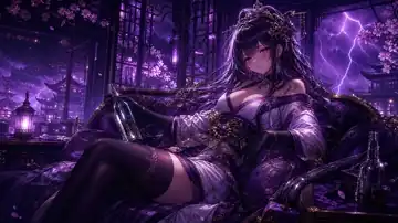 Thunder Empress Repose live wallpaper