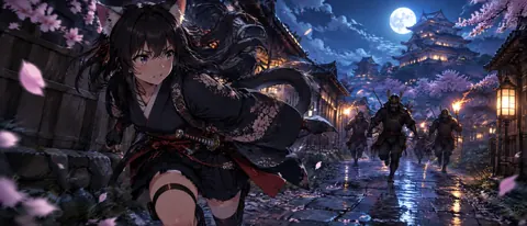 Cat-Eared Samurai Chase