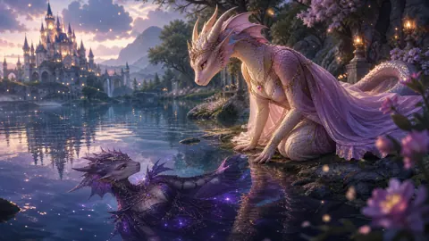 Dragonborn Princess and Reflection