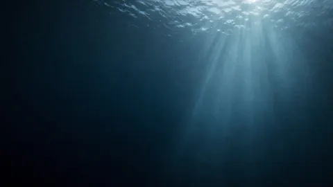 Deep Ocean Light Rays