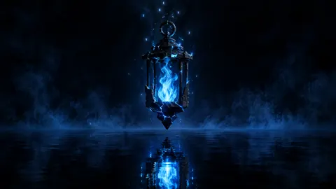 Cracked Basalt Lantern Flame