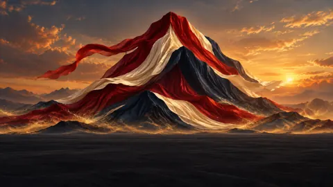 Silk Mountain at Sunset