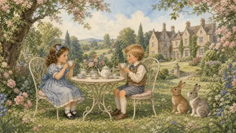 Children's Garden Tea Party