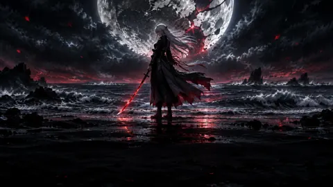 Silver-Haired Ronin by Volcanic Shore