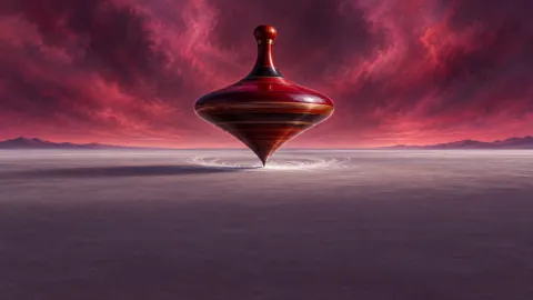 Giant Spinning Top Salt Flat
