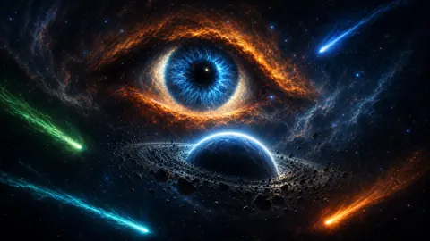 Blue Eye Nebula Planet