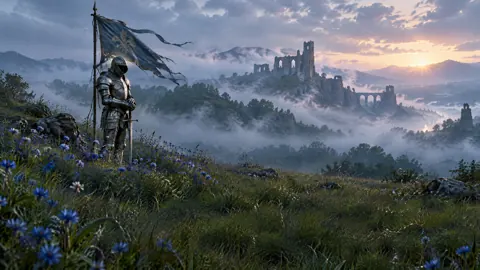 Armor Above Foggy Ruins