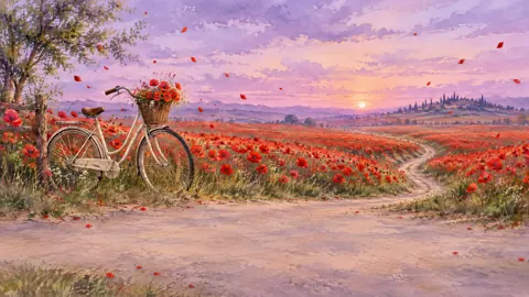 Bicycle by Poppy Fields