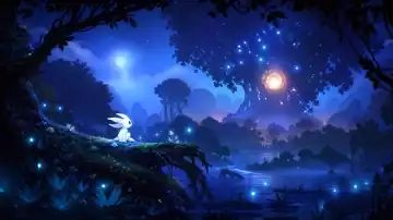 Moonlit Spirit Grove live wallpaper