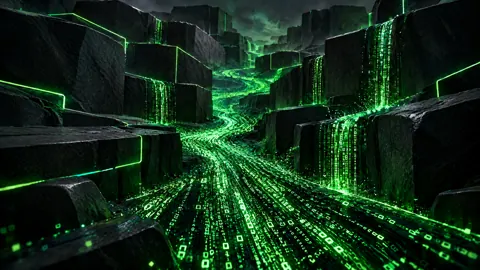 Green Code River Canyon