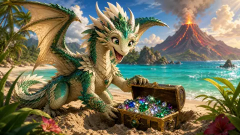 Wyvern Opening Treasure Chest