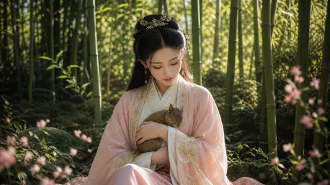 Princess Bari With Squirrel