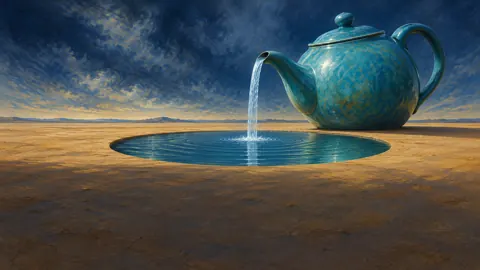 Turquoise Teapot Waterfall Pool